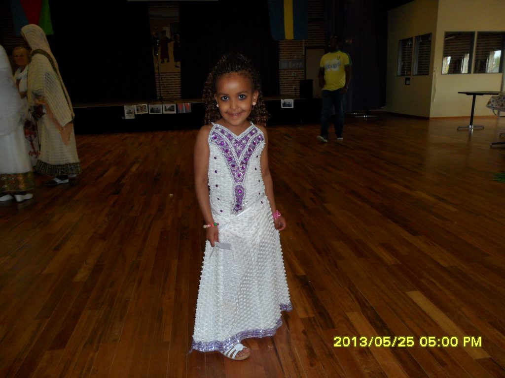 En liten eritreansk prinsessa
