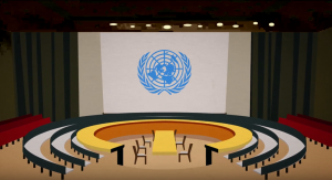 Bild från kortfilmen om FN:s säkerhetsråd
