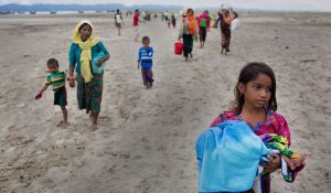Rohingyer på flykt. Foto: UNFPA Bangladesh