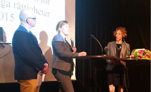 Amanda Kernell vann 2018 års MR-pris
