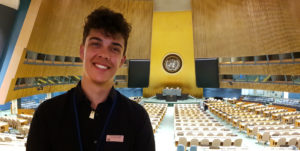 Elias i FN:s generalförsamling.