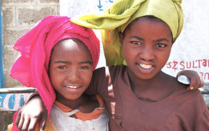 Barnen Zezem och Saliat i Etiopien. Foto: WFP