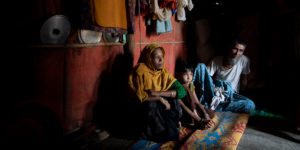 Rohingyer i flyktingläger i Cox's Bazar, Bangladesh. Foto: UN Photo
