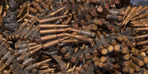 Vapen beslagtagna från rebeller i Centralafrikanska republiken. Foto: UN Photo