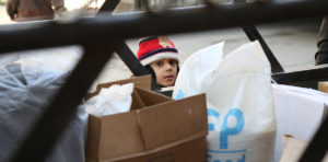 Syrisk pojke. Foto: WFP