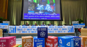 Högnivåmöte om Agenda 2030 hos FN i New York. Foto: UN Photo