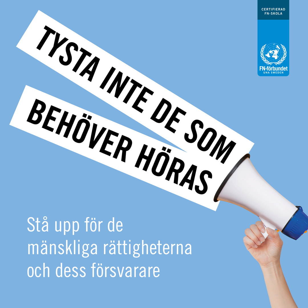 Aktiviteter F r M nskliga R ttigheter Svenska FN f rbundet